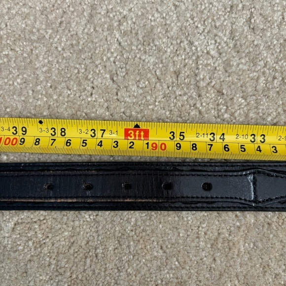 Rare Levi’s Saddleman Tooled Leather Belt Western Harvest Acorn Leaves Unisex 36 - Picture 13 of 14